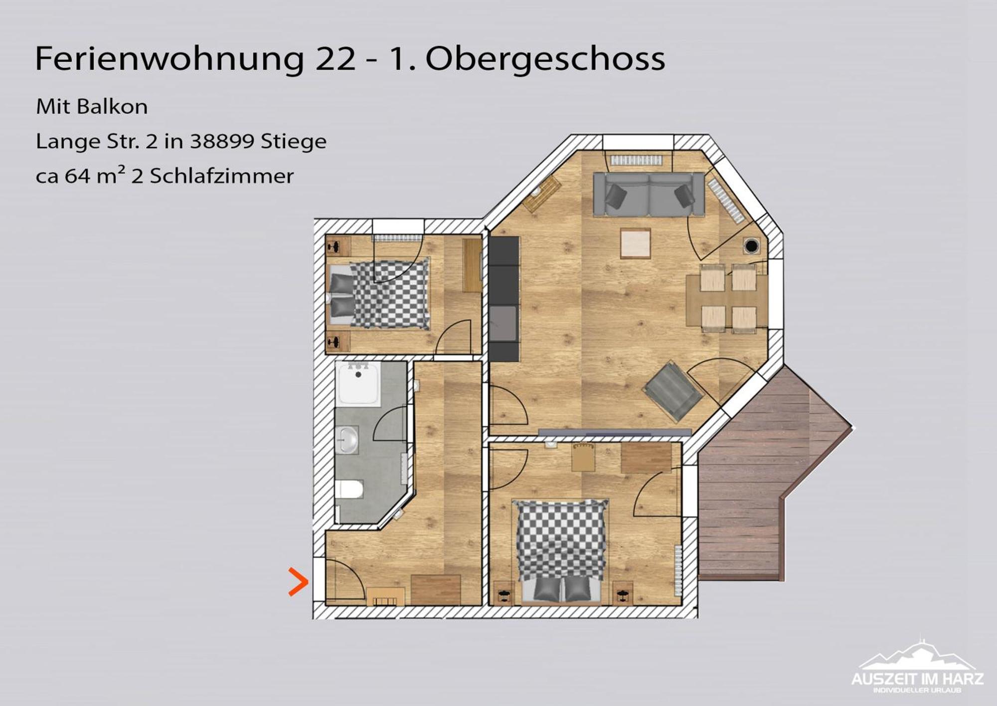 Auszeit-Im-Harz Haus 5 Wohnung 22 Stiege Buitenkant foto