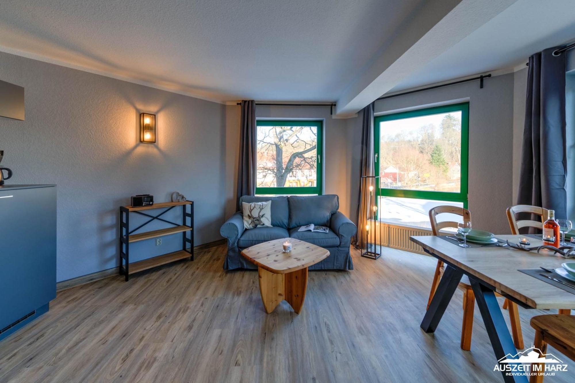Auszeit-Im-Harz Haus 5 Wohnung 22 Stiege Buitenkant foto